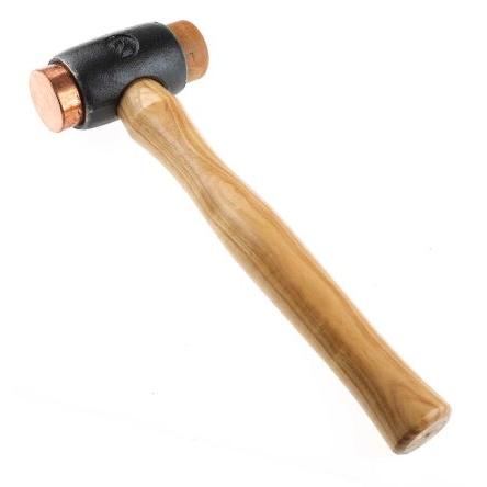 Dřevěná palice Kujné železo Vyměnitelné čelo RS PRO 1070 g
