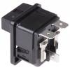 Schurter Konektor IEC C14, orientace těla: Rovný, Zacvakávací montáž velikost pojistky 5 x 20 mm Vnější, 250V 10A