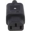 Schurter Konektor IEC C13, orientace těla: Rovný, Kabel Vnější, 250V 10A
