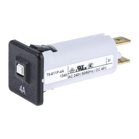 Tepelný magnetický vypínač 16A 1pólový T9 Schurter T9 Panel