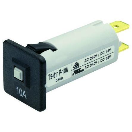 Tepelný magnetický vypínač 8A 1pólový T9 Schurter T9 Panel