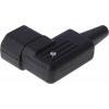 Schurter Konektor IEC C14, orientace těla: Pravý úhel, Kabel Vnější, 250V 10A