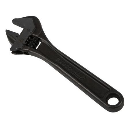 Klíč Nastavitelný klíč, celková délka: 110mm, Kov, Legovaná ocel, rozevření čelistí: 9 mm Bahco