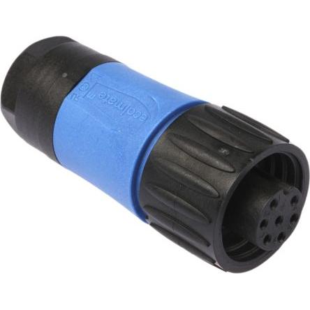 Kulatý konektor, počet kontaktů: 6, Kabel, velikost: Standard Amphenol Industrial, pohlaví kontaktu: Vnitřní, orientace