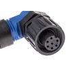 Kulatý konektor, počet kontaktů: 6, Kabel, velikost: Standard Amphenol Industrial, pohlaví kontaktu: Vnitřní, orientace