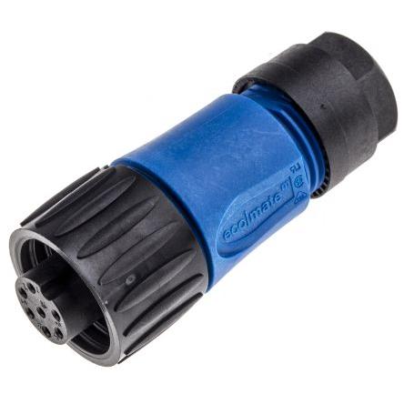 Kulatý konektor, počet kontaktů: 6, Kabel, velikost: Standard Amphenol Industrial, pohlaví kontaktu: Vnitřní, orientace