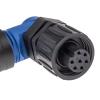 Kulatý konektor, počet kontaktů: 6, Kabel, velikost: Standard Amphenol Industrial, pohlaví kontaktu: Vnitřní, orientace