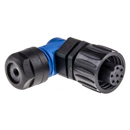 Kulatý konektor, počet kontaktů: 6, Kabel, velikost: Standard Amphenol Industrial, pohlaví kontaktu: Vnitřní, orientace
