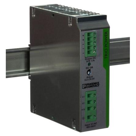 Phoenix Contact Napájecí zdroj na lištu DIN TRIO POWER, počet výstupů: 1 Spínaný režim 575V ac 5 A St. 29.5V dc DC 120 W