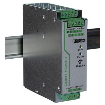 Phoenix Contact Napájecí zdroj na lištu DIN QUINT POWER, počet výstupů: 1 Spínaný režim 264V ac 5 A St. 29.5V dc DC 120