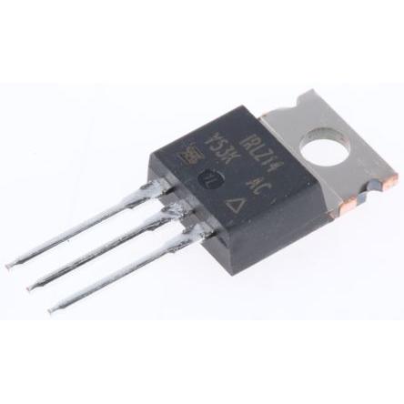 řada: IRLZ MOSFET IRLZ14PBF N-kanálový 10 A 60 V Vishay, TO-220, počet kolíků: 3 kolíkový Vylepšení