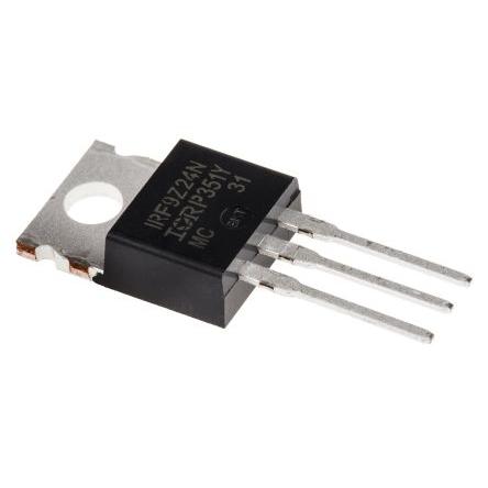 řada: HEXFET MOSFET IRF9Z24NPBF Typ P-kanálový 12 A 55 V Infineon, TO-220, počet kolíků: 3 kolíkový Vylepšení
