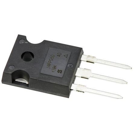 řada: IRFPG50 Výkonový MOSFET IRFPG50PBF N-kanálový 6.1 A 1 kV Vishay, TO-247AC, počet kolíků: 3 kolíkový Vylepšení