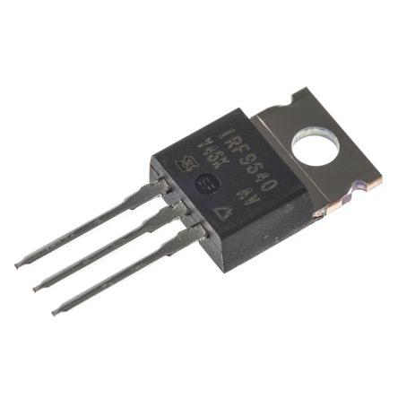 řada: IRF9640 MOSFET IRF9640PBF Typ P-kanálový 11 A 200 V Vishay, TO-220, počet kolíků: 3 kolíkový Vylepšení