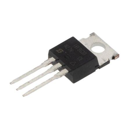 řada: IRFBG30 Výkonový MOSFET IRFBG30PBF N-kanálový 3.1 A 1 kV Vishay, JEDEC TO-220AB, počet kolíků: 3 kolíkový