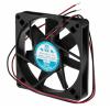 RS PRO Axiální ventilátor, řada: RS PRO, průtok vzduchu: 34 m³/h 1.1 W 12V dc 90 mA 80 mm 80mm 15 mm