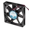 RS PRO Axiální ventilátor, řada: RS PRO, průtok vzduchu: 39.1 m³/h 1.8 W 12V dc 120 mA 80 mm 80mm 15 mm