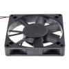 RS PRO Axiální ventilátor, řada: RS PRO, průtok vzduchu: 39.1 m³/h 1.8 W 12V dc 120 mA 80 mm 80mm 15 mm