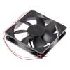 RS PRO Axiální ventilátor, řada: RS PRO, průtok vzduchu: 151.2 m³/h 5 W 12V dc 370 mA 120 mm 120mm 25 mm