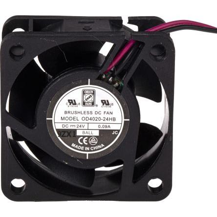 RS PRO Axiální ventilátor, řada: RS PRO, průtok vzduchu: 15.3 m³/h 2.2 W 24V dc 90 mA 40 mm 40mm 20 mm