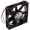 RS PRO Axiální ventilátor, řada: RS PRO, průtok vzduchu: 39.1 m³/h 2.4 W 24V dc 60 mA 80 mm 80mm 15 mm
