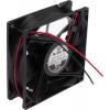 RS PRO Axiální ventilátor, řada: RS PRO, průtok vzduchu: 26 cfm 960 mW 24V dc 50 mA 80 mm 80mm 25 mm
