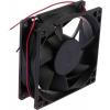 RS PRO Axiální ventilátor, řada: RS PRO, průtok vzduchu: 26 cfm 960 mW 24V dc 50 mA 80 mm 80mm 25 mm
