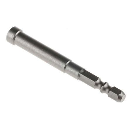 RS PRO Bit šroubováku, Chrom-vanadová ocel, typ hlavice: Nulový systém, Čtvercový, celková délka: 75mm, NO.2, počet