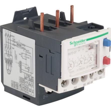 Schneider Electric Relé na přetížení, rozsah: LR97 D 1 NO/1 NC s Automaticky a ručně resetováním a hodnotami FLC motoru