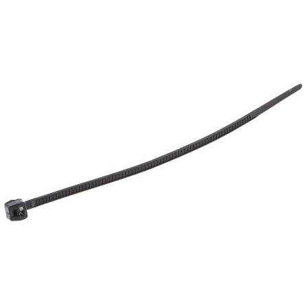 Stahovací páska Nerozpojitelné 118-00030 T18ROS-PA66HS-BK 100 mm 2.5mm Černá Nylon 66 HellermannTyton