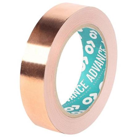 Kovová páska Vodivý V souladu s normami EN 19mm, délka: 33 m 4.5N/cm AT526 Advance Tapes