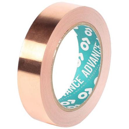Kovová páska Nevodivý V souladu s normami EN 10mm, délka: 33 m 4.5N/cm AT525 Advance Tapes