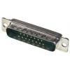 Amphenol Communications Solutions Konektor D-Sub, řada: DW, počet kontaktů: 17, orientace těla: Rovný, Krimpovací, 300V,