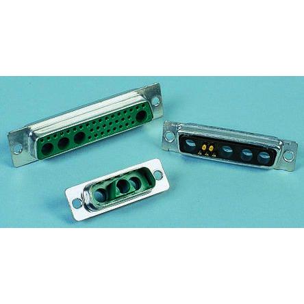 Amphenol Communications Solutions Konektor D-Sub, řada: DW, počet kontaktů: 36, orientace těla: Rovný, Kabel, 300V,