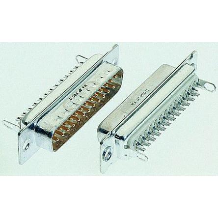 Amphenol Communications Solutions Konektor D-Sub, počet kontaktů: 9, orientace těla: Rovný 2.74 mm, Montáž do panelu