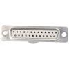 Amphenol Communications Solutions Konektor D-Sub, počet kontaktů: 25, orientace těla: Rovný 2.76 mm, Montáž do panelu