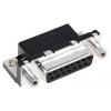 Amphenol Communications Solutions Konektor D-Sub, řada: Delta D, počet kontaktů: 15, orientace těla: Pravý úhel 2.74 mm,