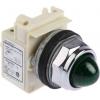 Schneider Electric Kontrolka, řada: Harmony 9001K Zapuštěná montáž LED Zelená, průměr výřezu: 30 mm IP66 Kulatý 24V