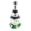 Schneider Electric Joystickový, řada: Harmony 9001K IP66 2osý Páka Pomalé přerušení 3 A, 550mA Šroubová svorka 240 V ac
