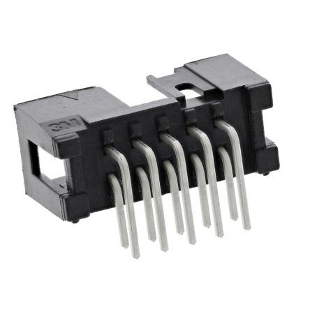 3M Konektor PCB, řada: 2500, Deska-deska, Vodič-deska, počet kontaktů: 10, počet řad: 2, rozteč: 2.54 mm, orientace