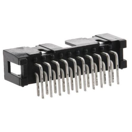 3M Konektor PCB, řada: 2500, Deska-deska, Vodič-deska, počet kontaktů: 20, počet řad: 2, rozteč: 2.54 mm, orientace