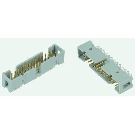 3M Konektor PCB, řada: 2500, Deska-deska, Vodič-deska, počet kontaktů: 34, počet řad: 2, rozteč: 2.54 mm, orientace