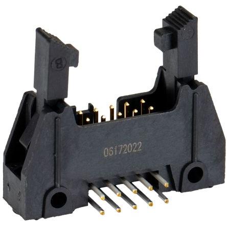3M Konektor PCB, řada: 3000, Deska-deska, Vodič-deska, počet kontaktů: 10, počet řad: 2, rozteč: 2.54 mm, orientace