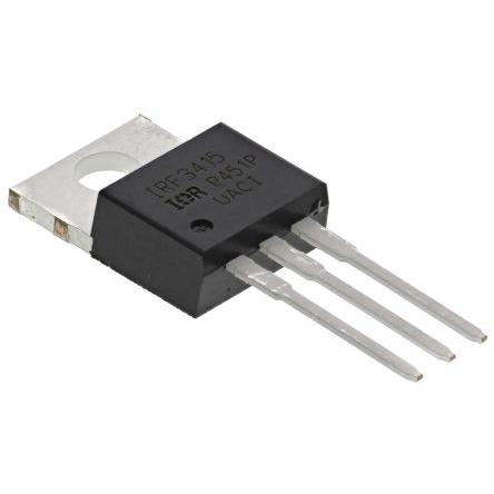 řada: HEXFET MOSFET IRF3415PBF N-kanálový 43 A 150 V Infineon, TO-220, počet kolíků: 3 kolíkový Vylepšení