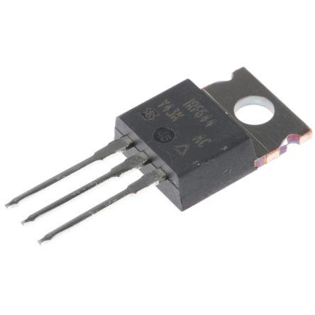 řada: IRF644 MOSFET IRF644PBF N-kanálový 14 A 250 V Vishay, TO-220, počet kolíků: 3 kolíkový Vylepšení