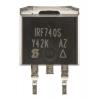 řada: IRF740S Výkonový MOSFET IRF740SPBF N-kanálový 10 A 400 V Vishay, TO-263, počet kolíků: 3 kolíkový Vylepšení