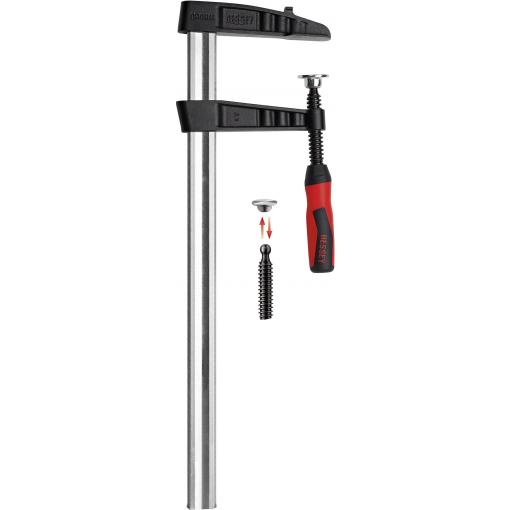 Bessey TGK250-2K šroubová svěrka Rozpětí (max.):2500 mm Délka vyložení:120 mm