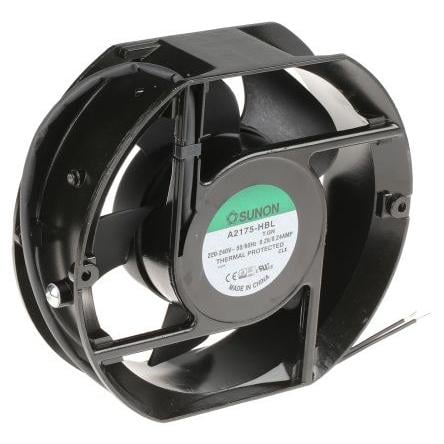Sunon Axiální ventilátor, řada: A2175, průtok vzduchu: 306 m³/h 36 W 230V ac 240 mA 151 mm 171mm 51 mm