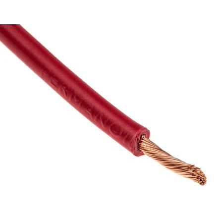 Zapojovací vodič, řada: 2491X plocha průřezu 2.5 mm², typ kabelu: Přístrojový kabel, Nestíněný, typ kabelu: 2491X,