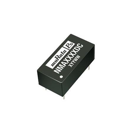 Murata Power Solutions Měnič DC/DC NMA, výstup: 5V dc, -5 V dc 1 kV dc, Vin 36V 100 mA, Vin 18V 15 W -40 °C 85 °C